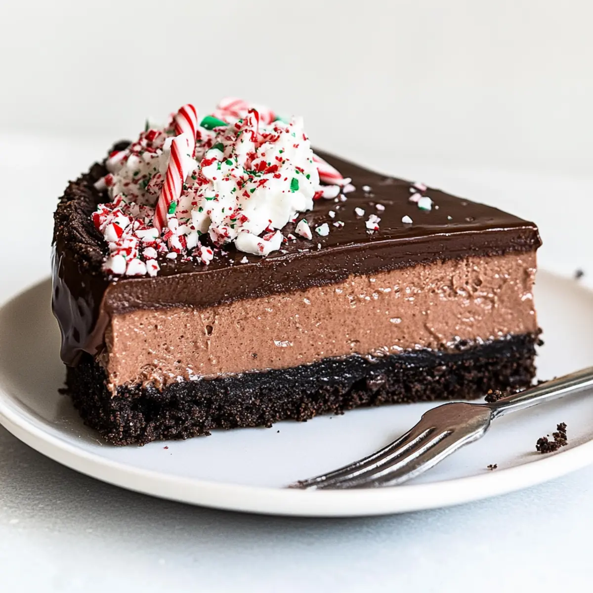 Chocolate Peppermint Cheesecake