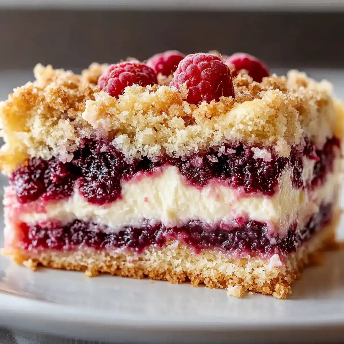 Raspberry Cream Cheese Coffee Cake