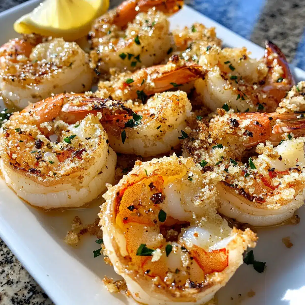 Garlic Parmesan Roasted Shrimp
