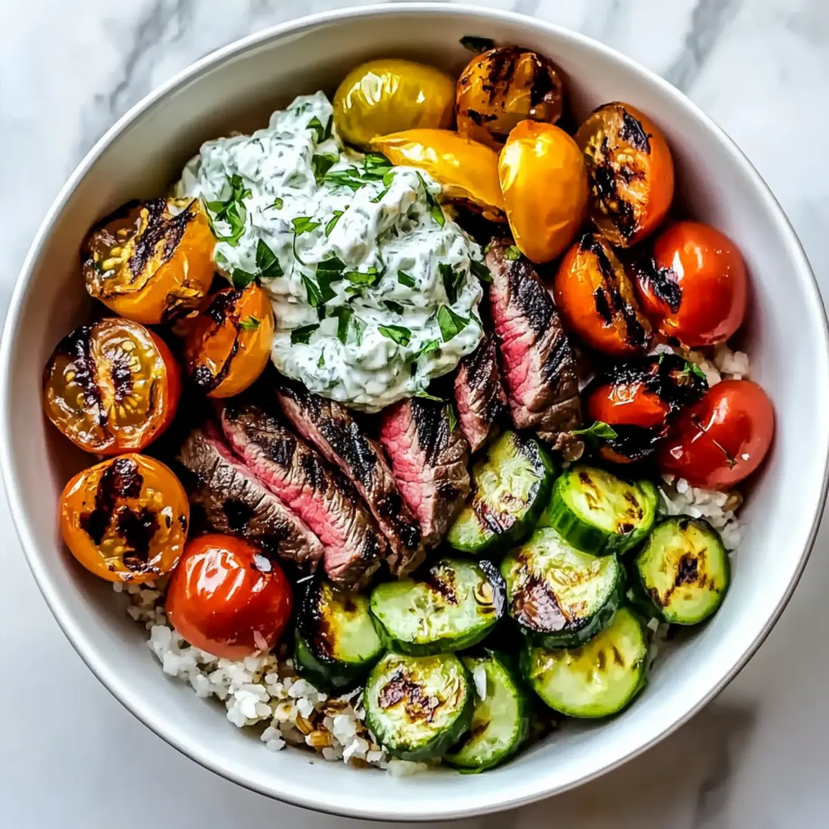 Mediterranean Steak Bowl
