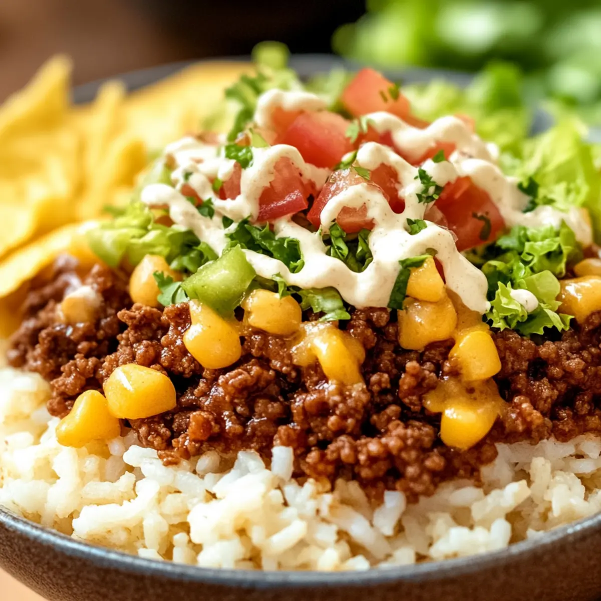 Taco Rice Bowl