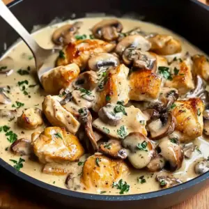 Rich Chicken Stroganoff