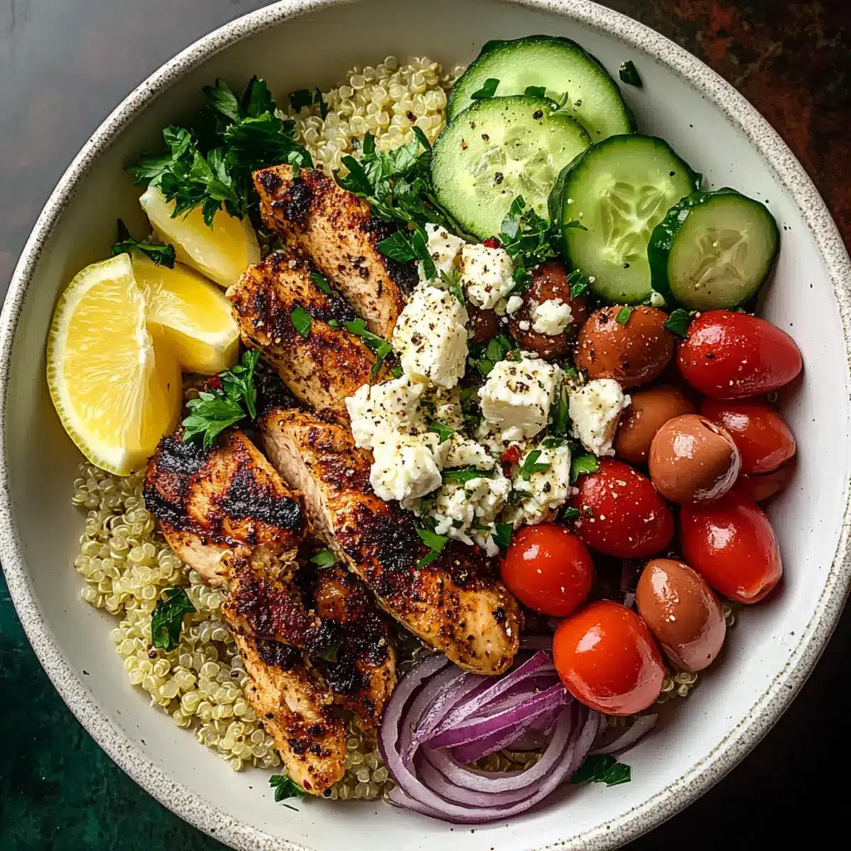Mediterranean Chicken Bowl