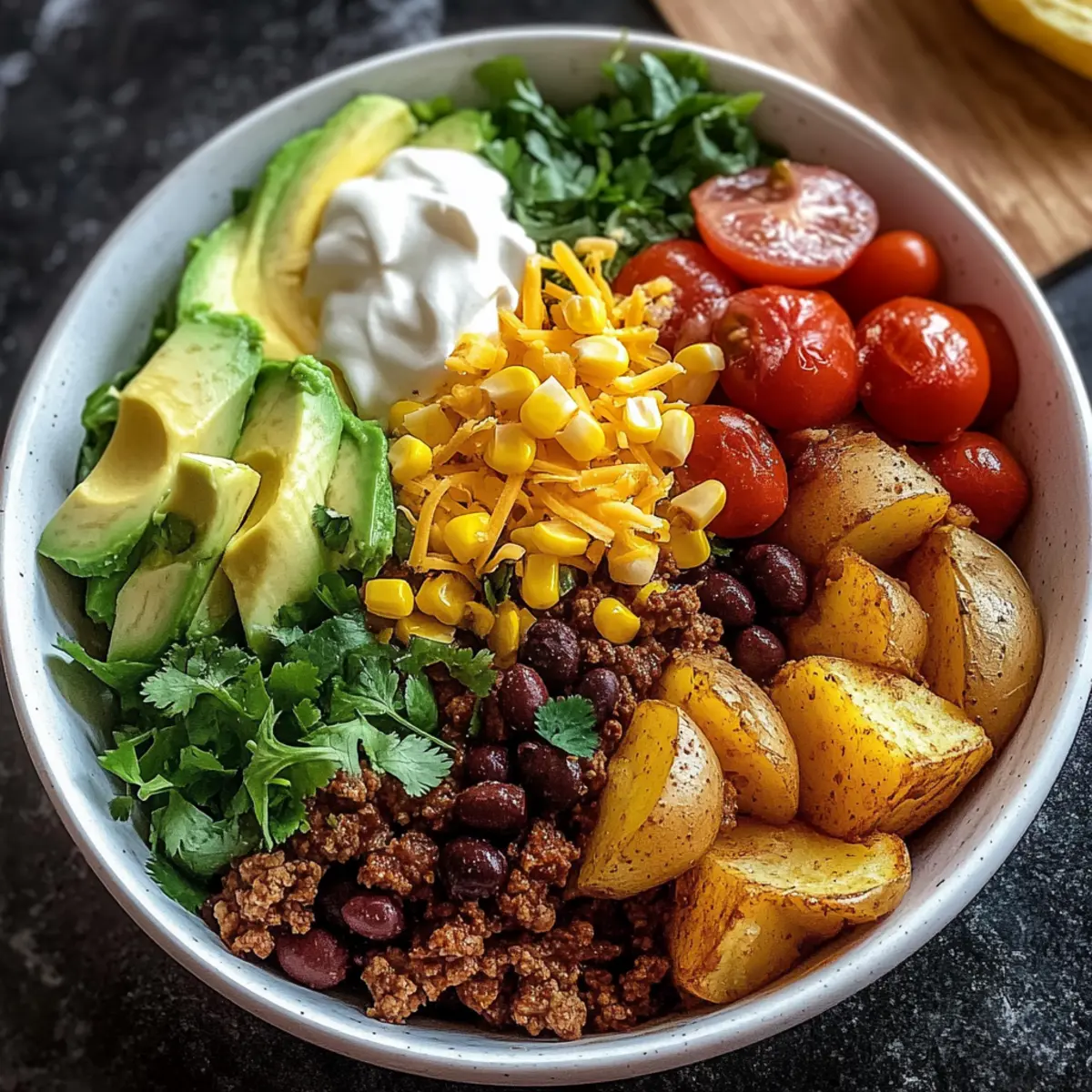Loaded Potato Taco Bowl: Your New Favorite Comfort Meal