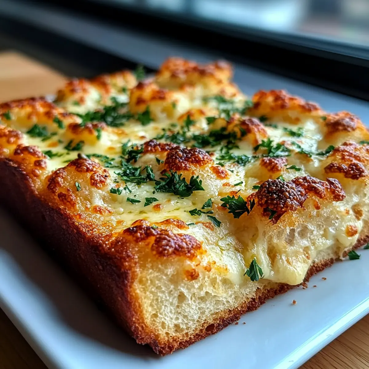 Gluten Free Pizza Garlic Bread