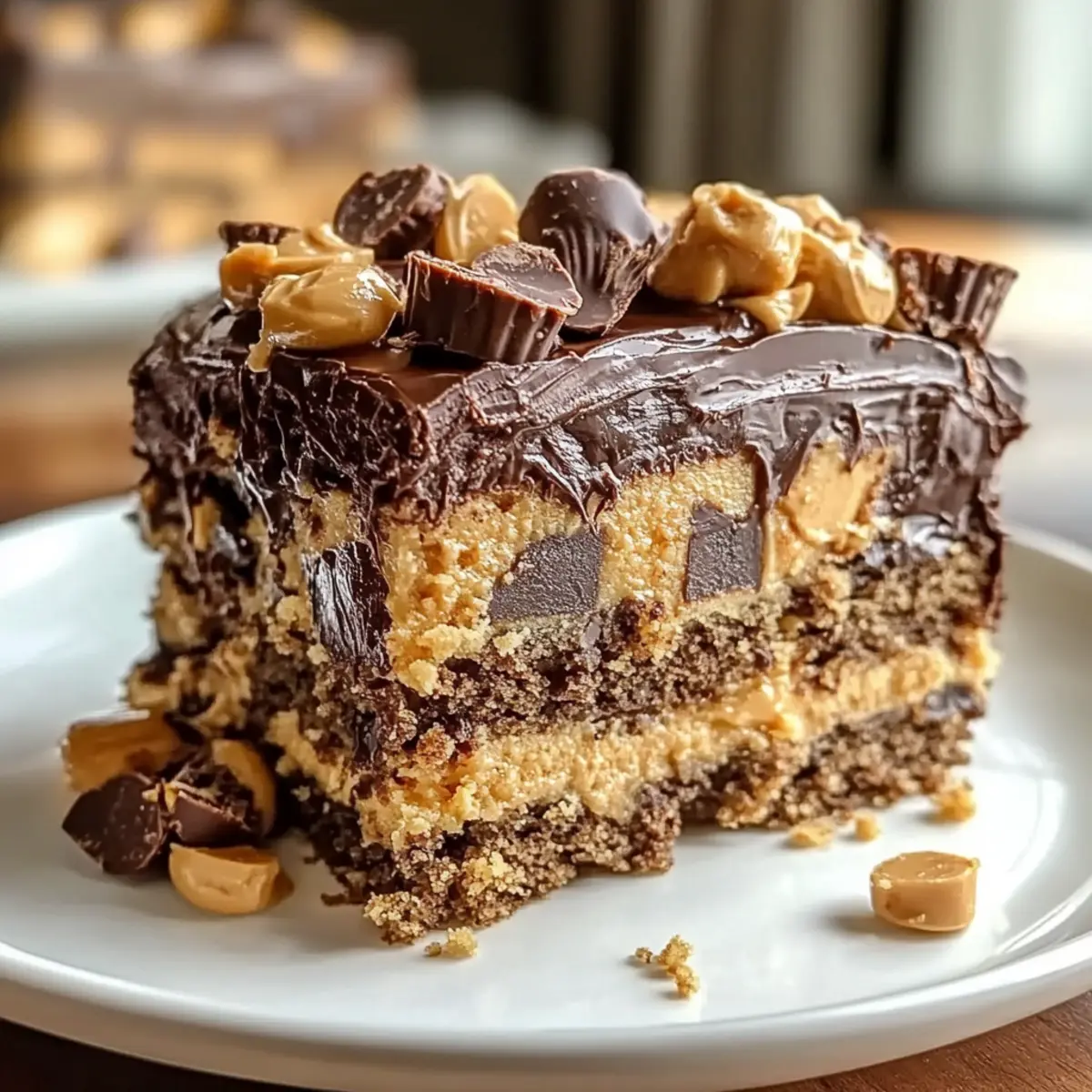 Irresistible Peanut Butter Cup Dump Cake for Quick Bliss