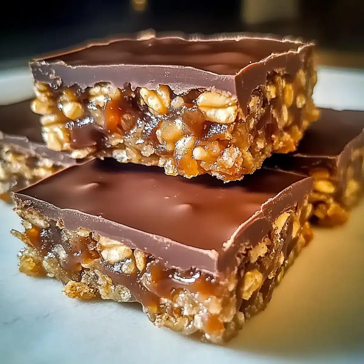 Decadent Caramel Chocolate Crunch Bars Made Simple at Home
