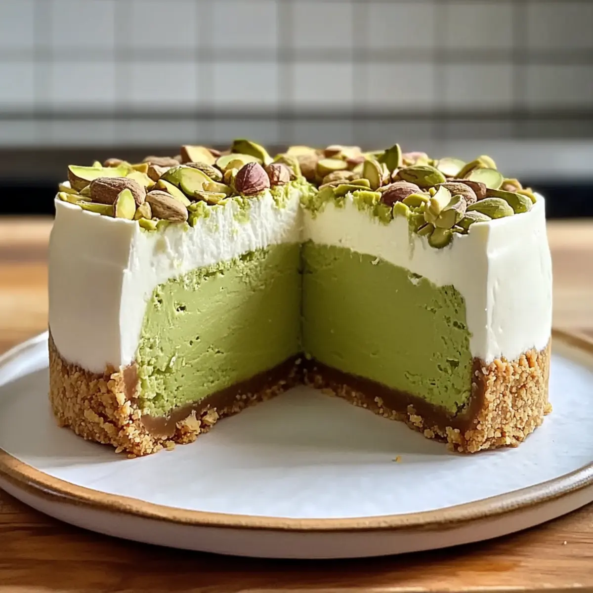 Pistachio Cheesecake