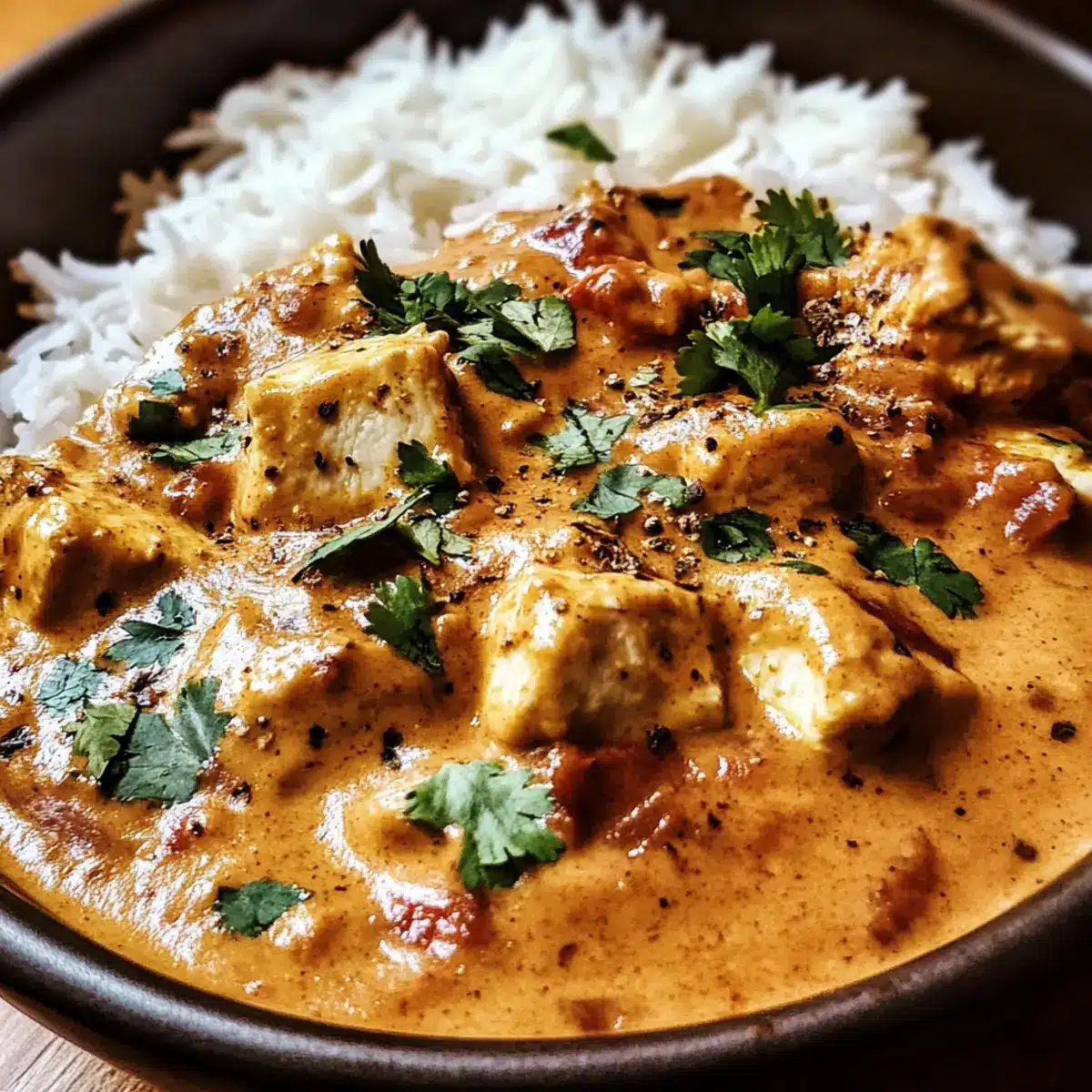 Crockpot Creamy Coconut Chicken Tikka Masala