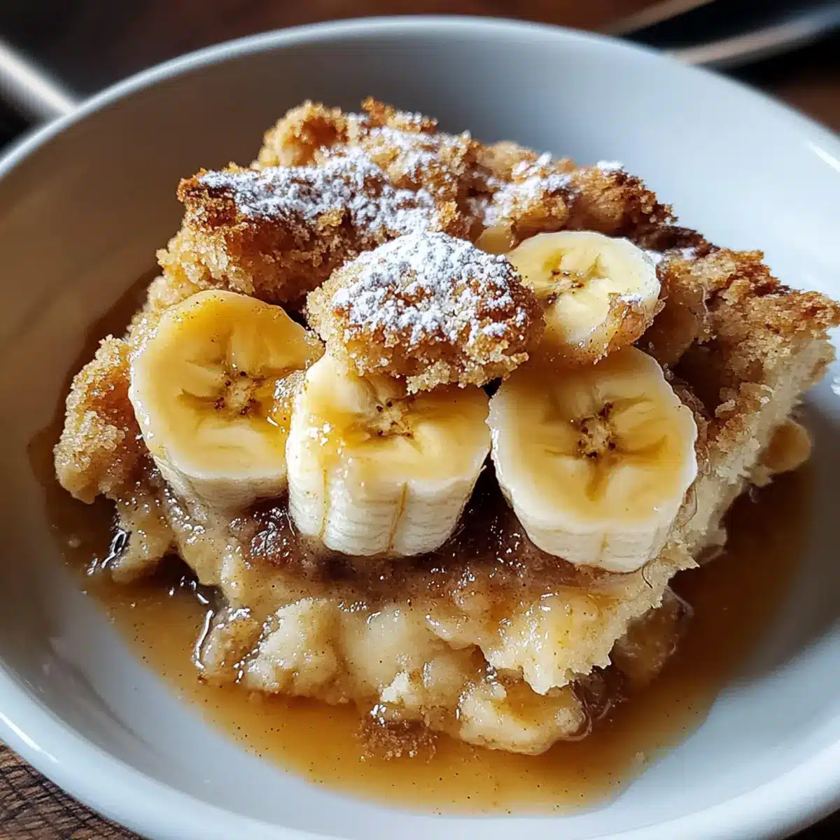Southern Banana Cobbler