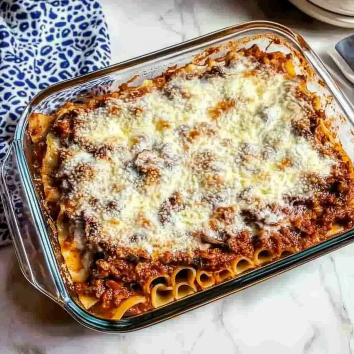 Mushroom And Spinach Lasagna