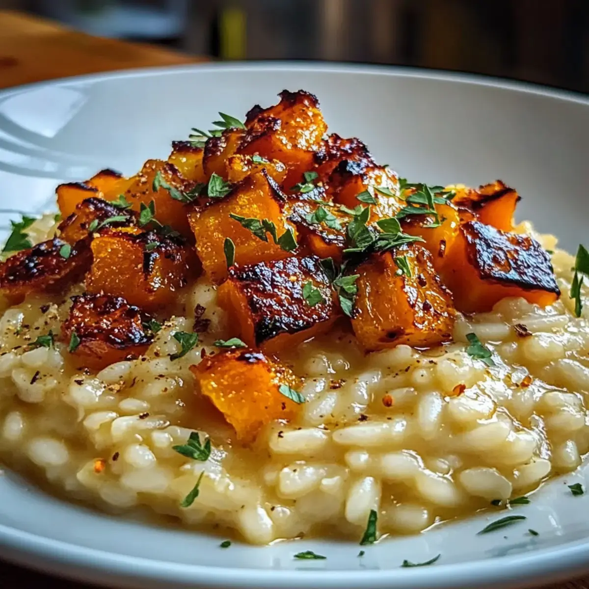 Roasted Butternut Squash Risotto