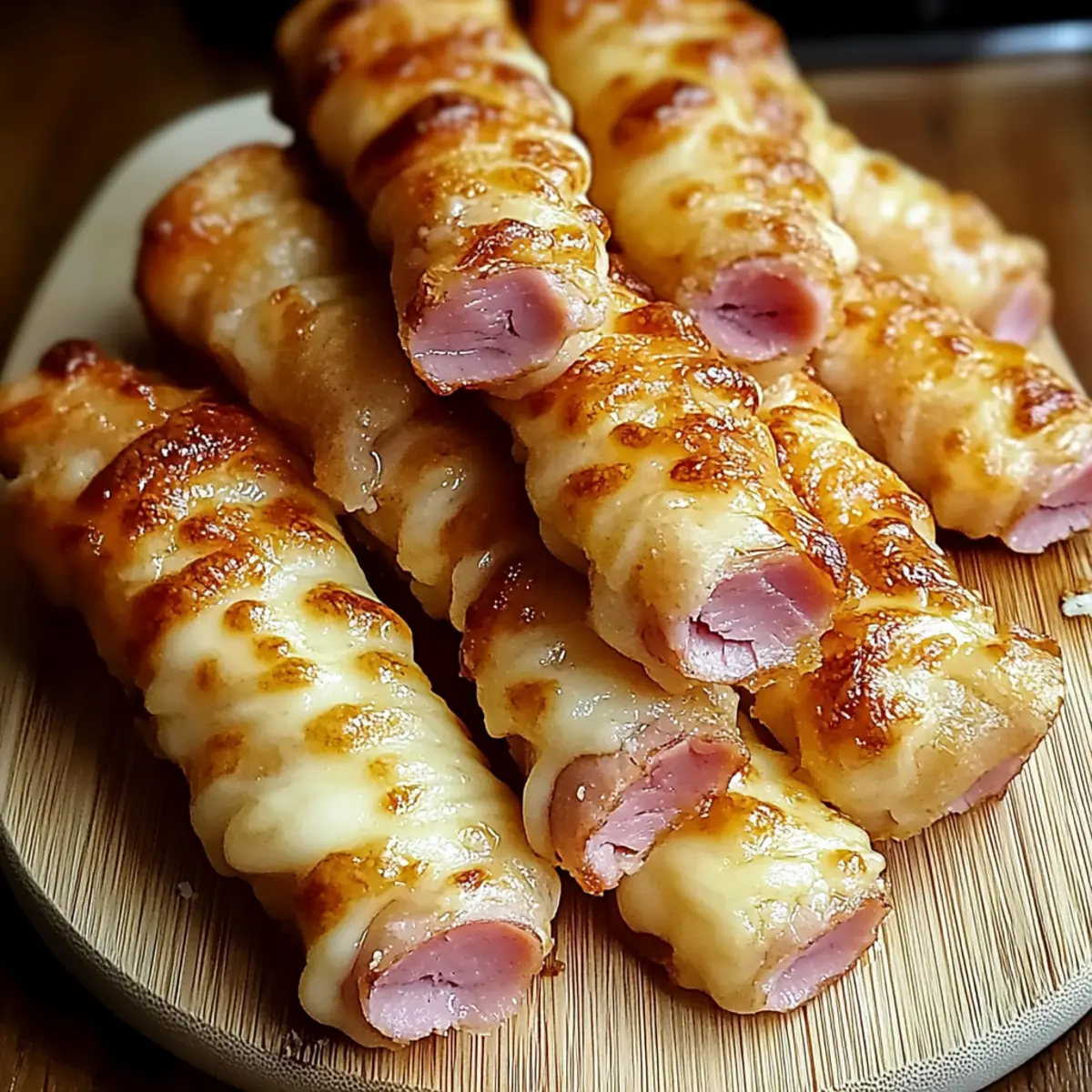 Ham and Cheese Sticks