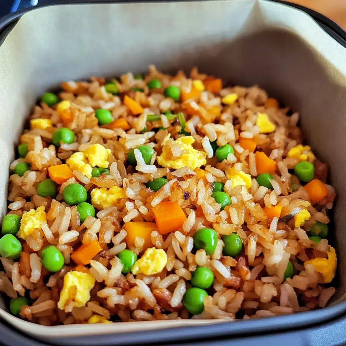 Air Fryer Fried Rice