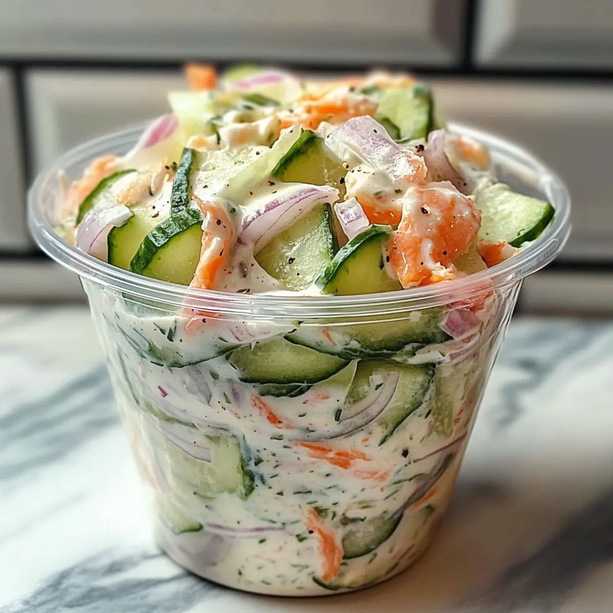 Sushi Cucumber Salad