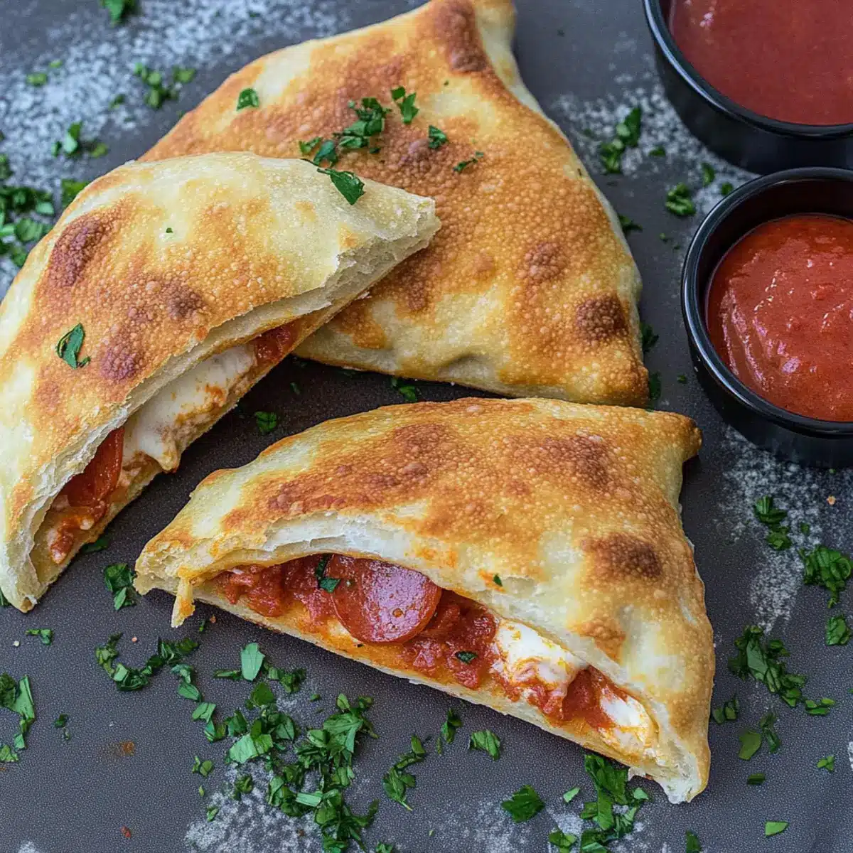 Air Fryer Calzones