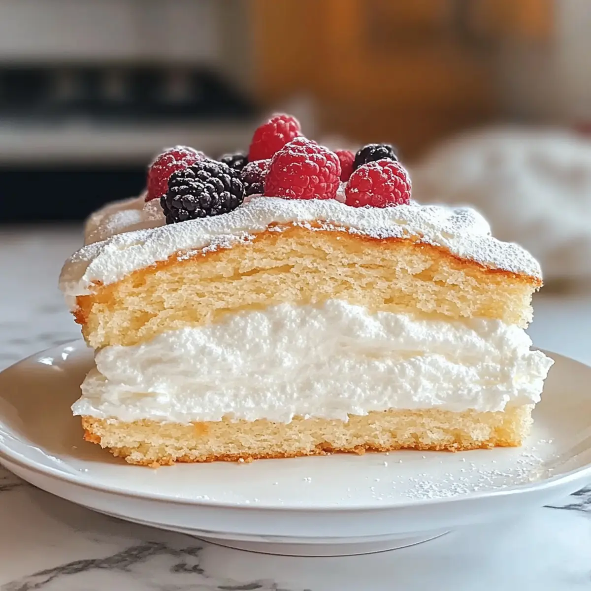Keto Cloud Cake