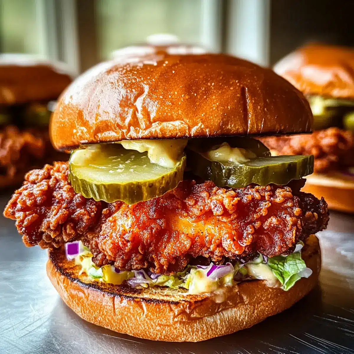 Nashville Hot Chicken Sandwiches