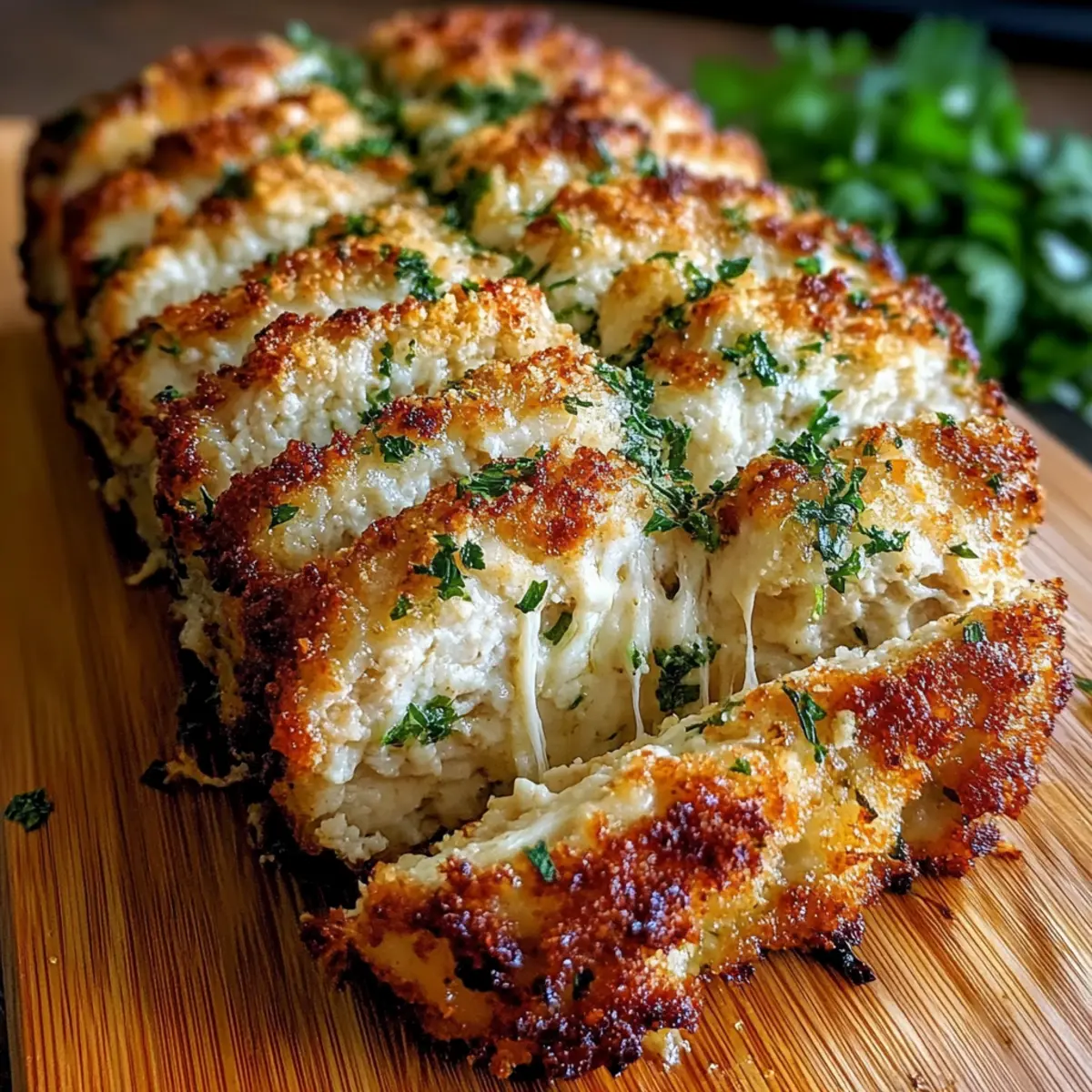 Parmesan Chicken Meatloaf