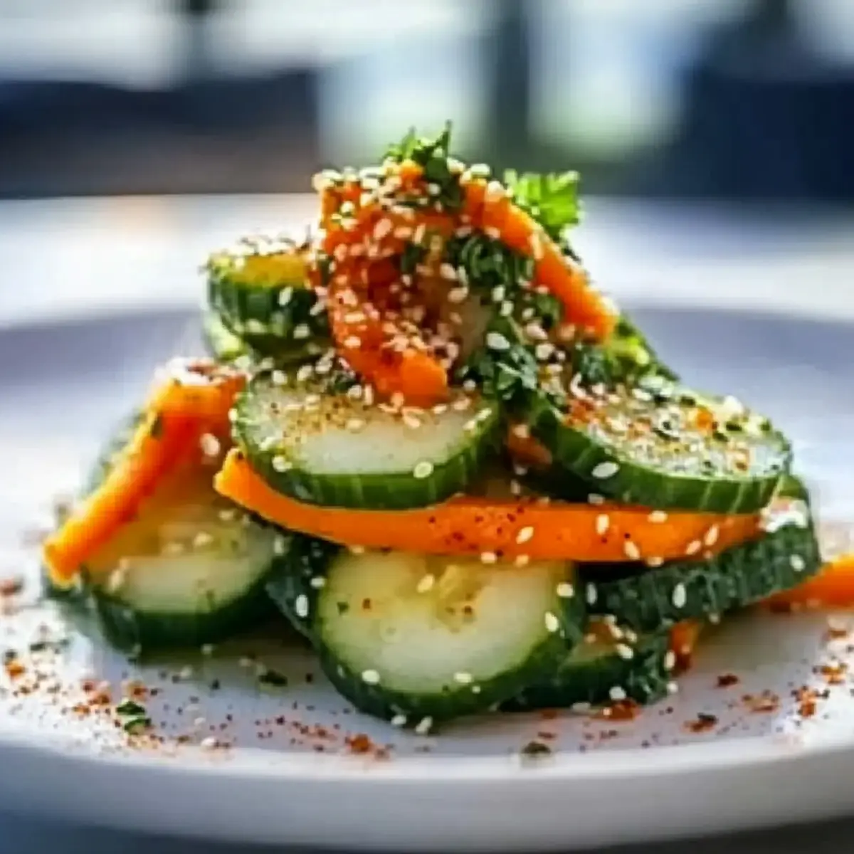 Cucumber Carrot Salad