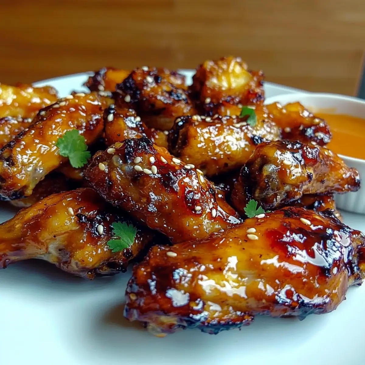 Pineapple-Teriyaki Chicken Wings