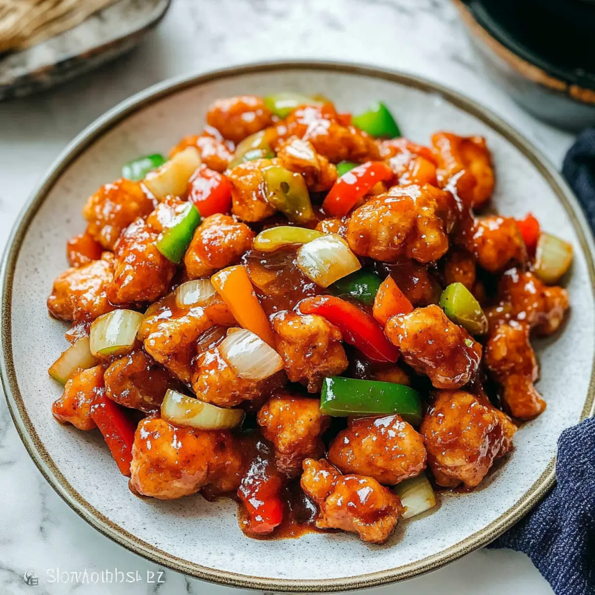 Air Fryer Sweet and Sour Chicken