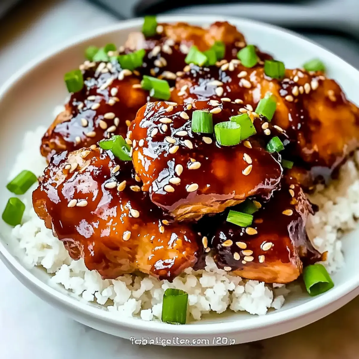 Slow Cooker Honey Garlic Chicken