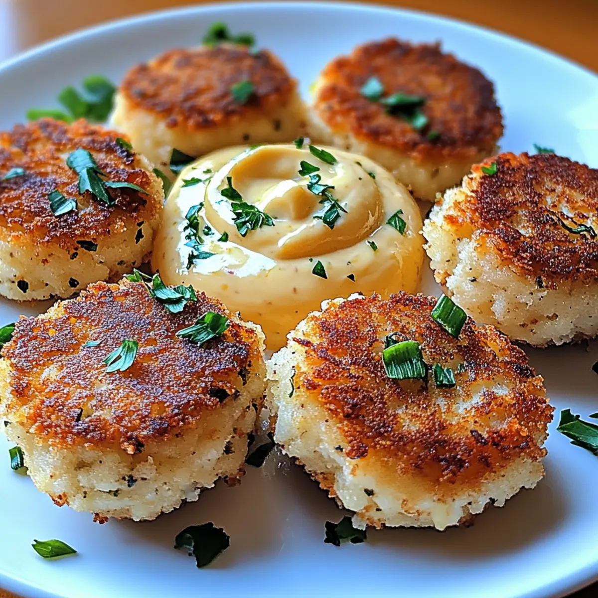 Crispy Shrimp Cakes with Lemon Aioli