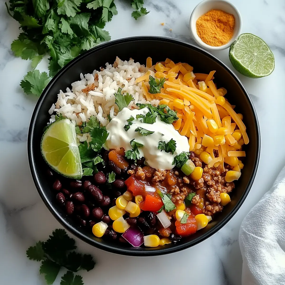 Pioneer Woman Burrito Bowl