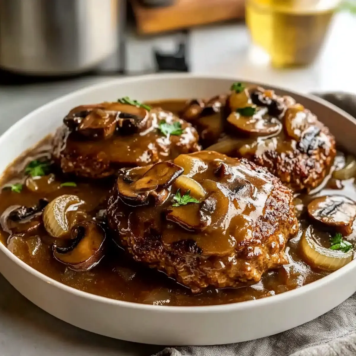 Homemade Salisbury Steak