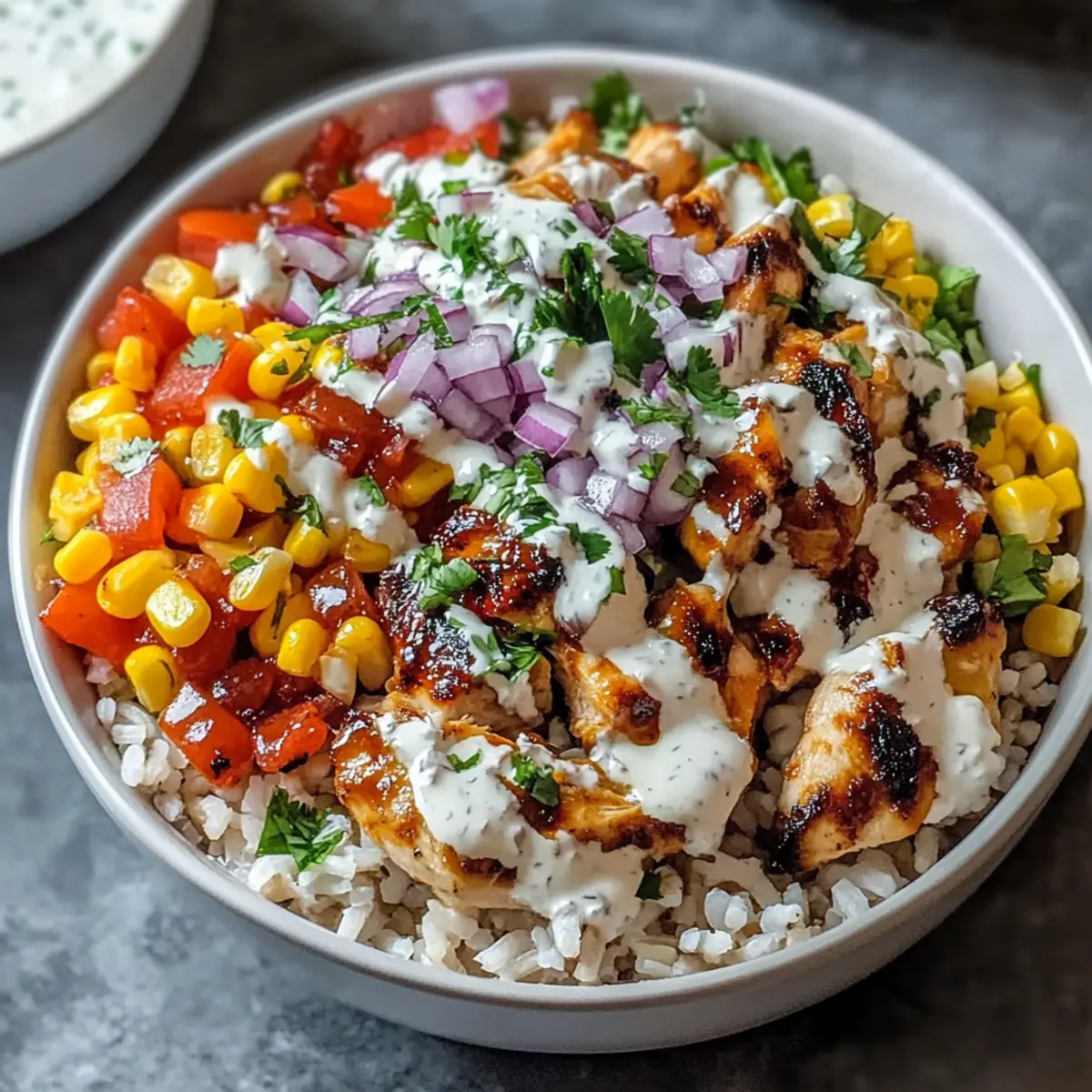 BBQ Chicken Ranch Bowl