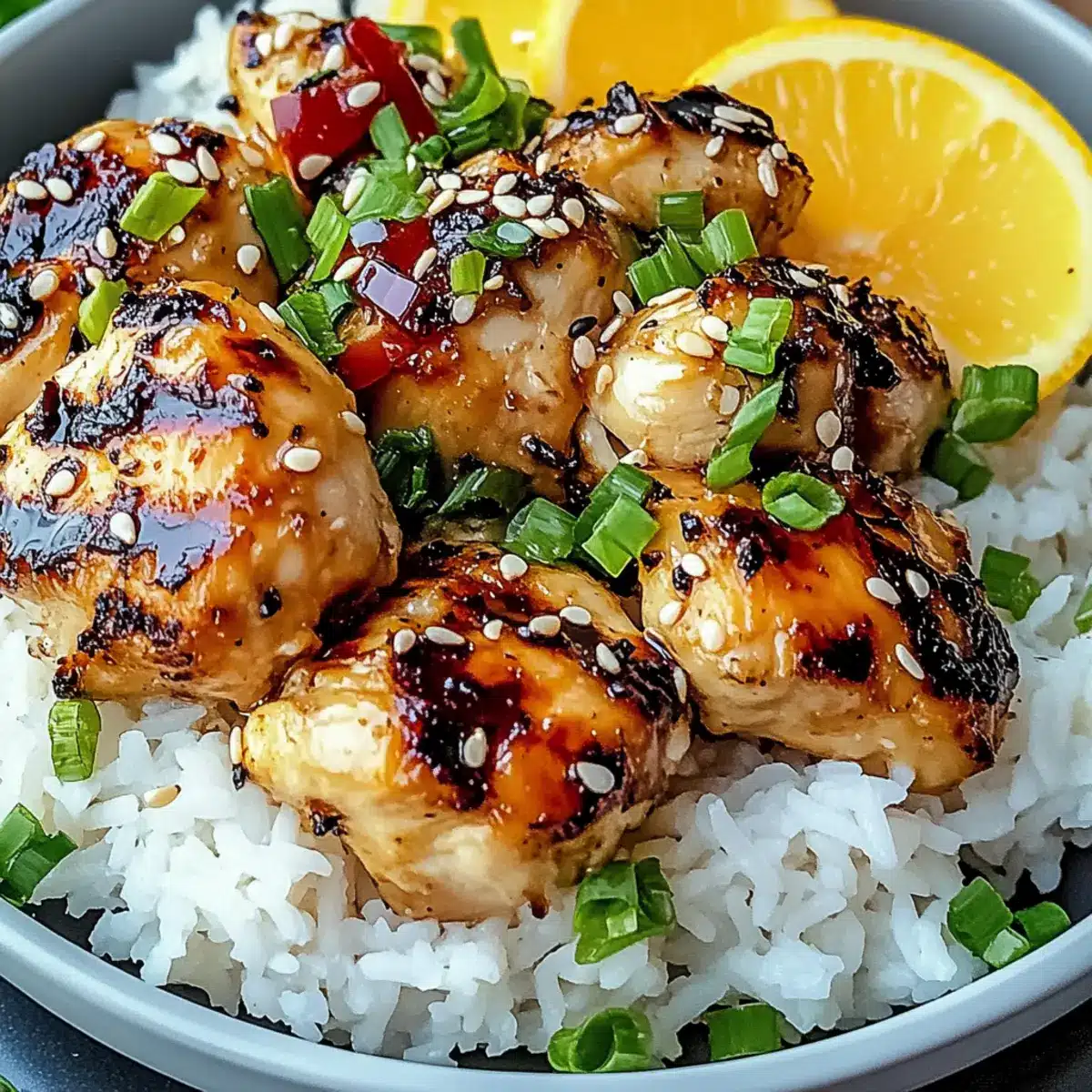 Hawaiian Chicken with Coconut Rice