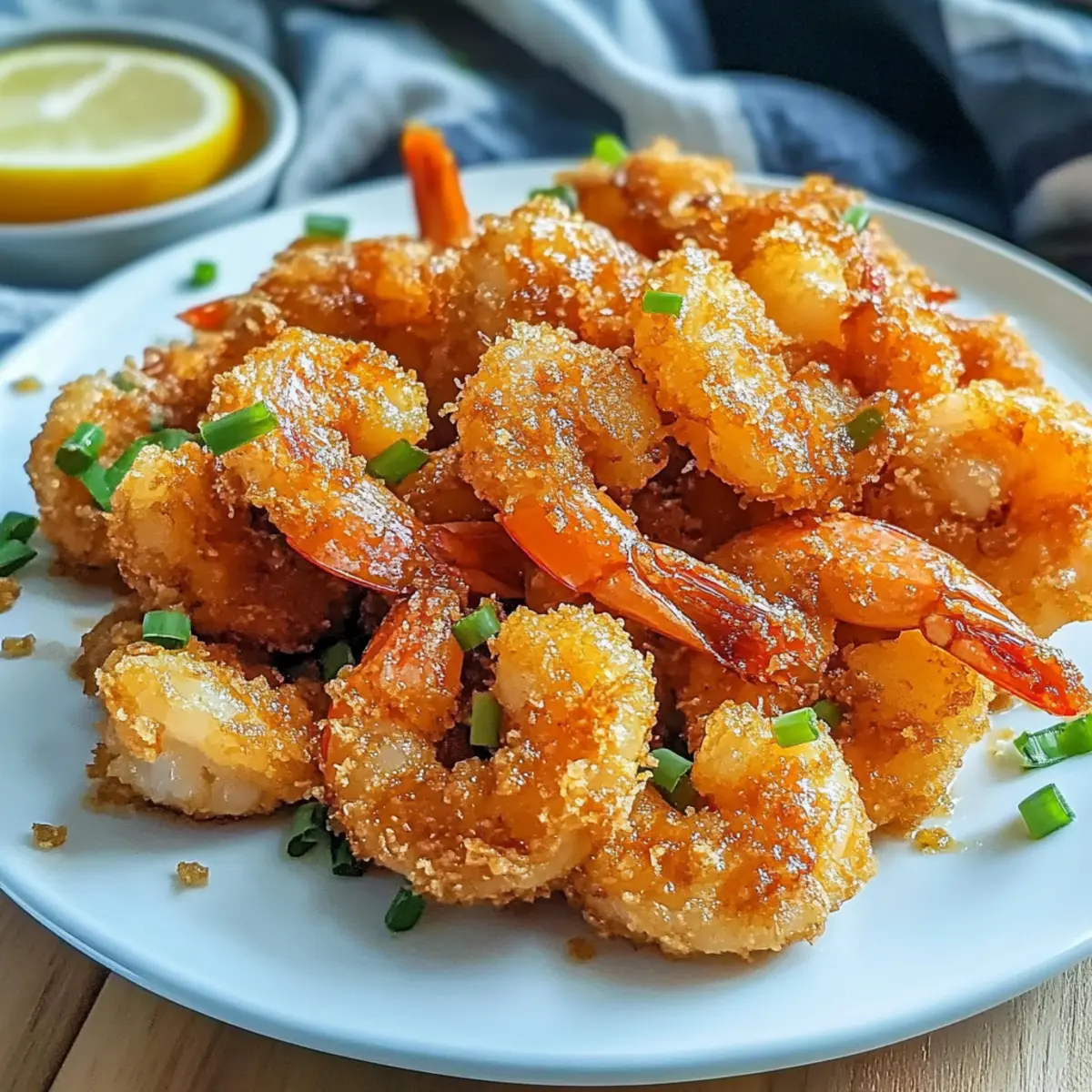 Crispy Hawaiian Garlic Shrimp