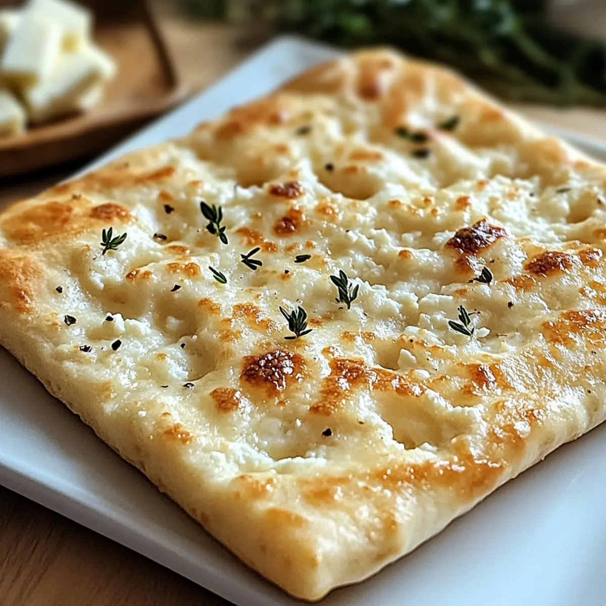 Cottage Cheese Flatbread