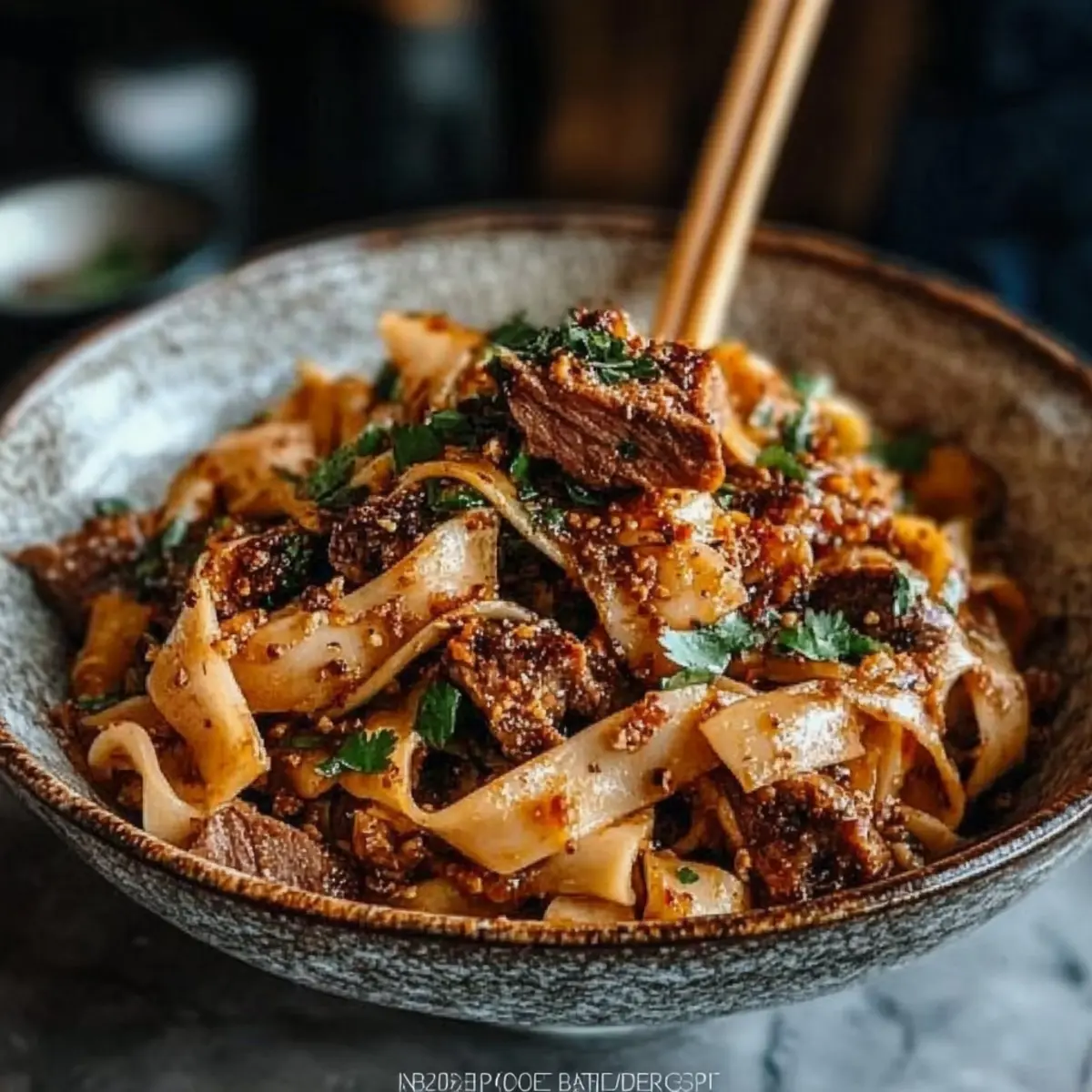Cumin Lamb Noodles