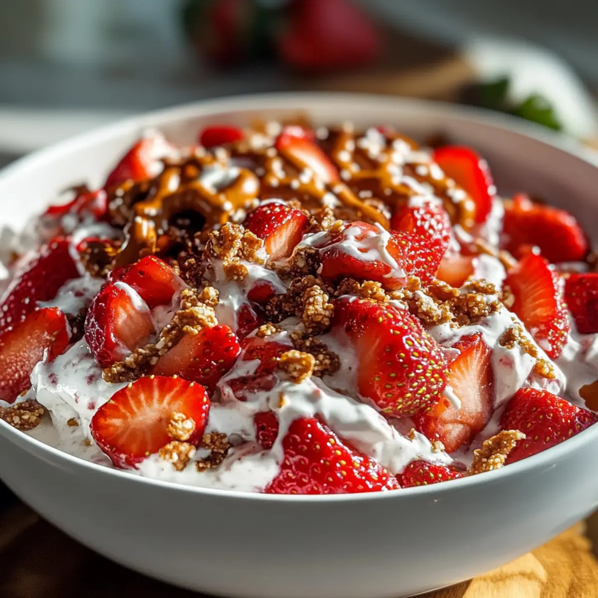 Strawberry Crackle Salad