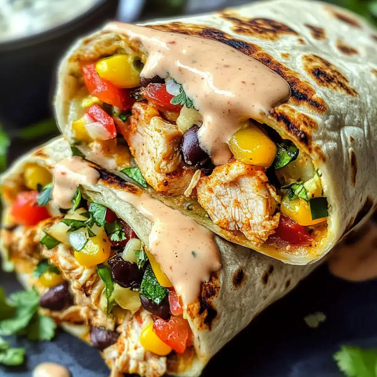 Southwest Chicken Wrap