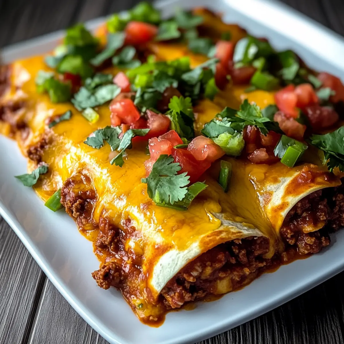 Keto Beef Enchiladas