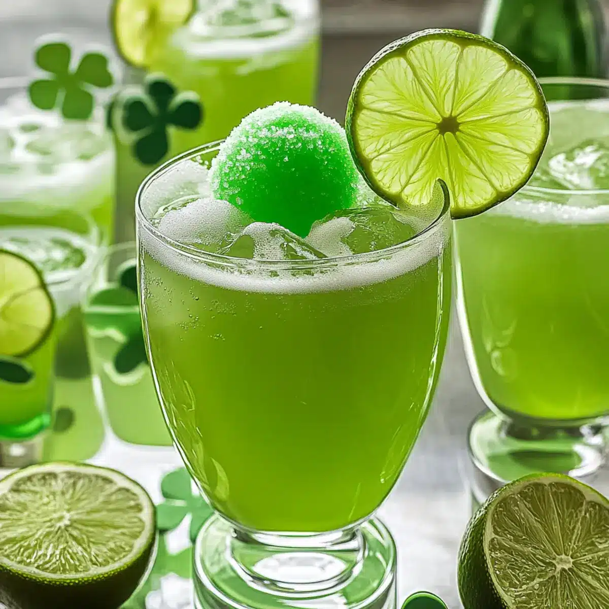 Shamrock Punch Cocktail