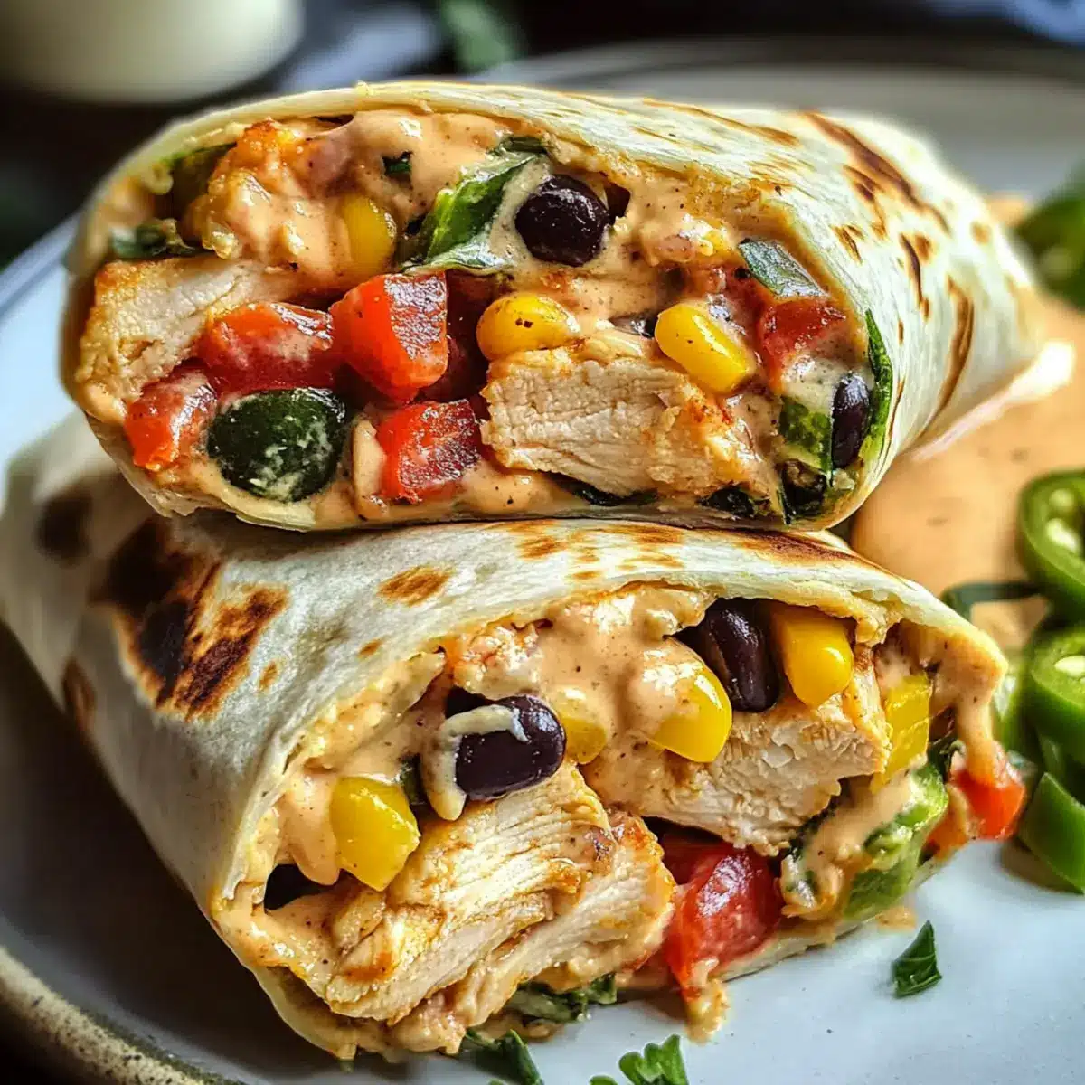 Southwest Chicken Wrap
