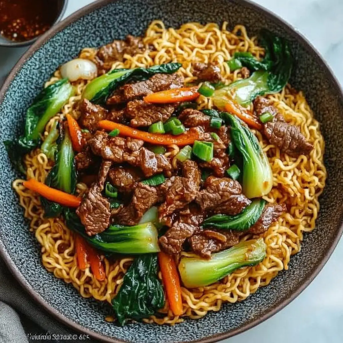 Beef Pan-Fried Noodles