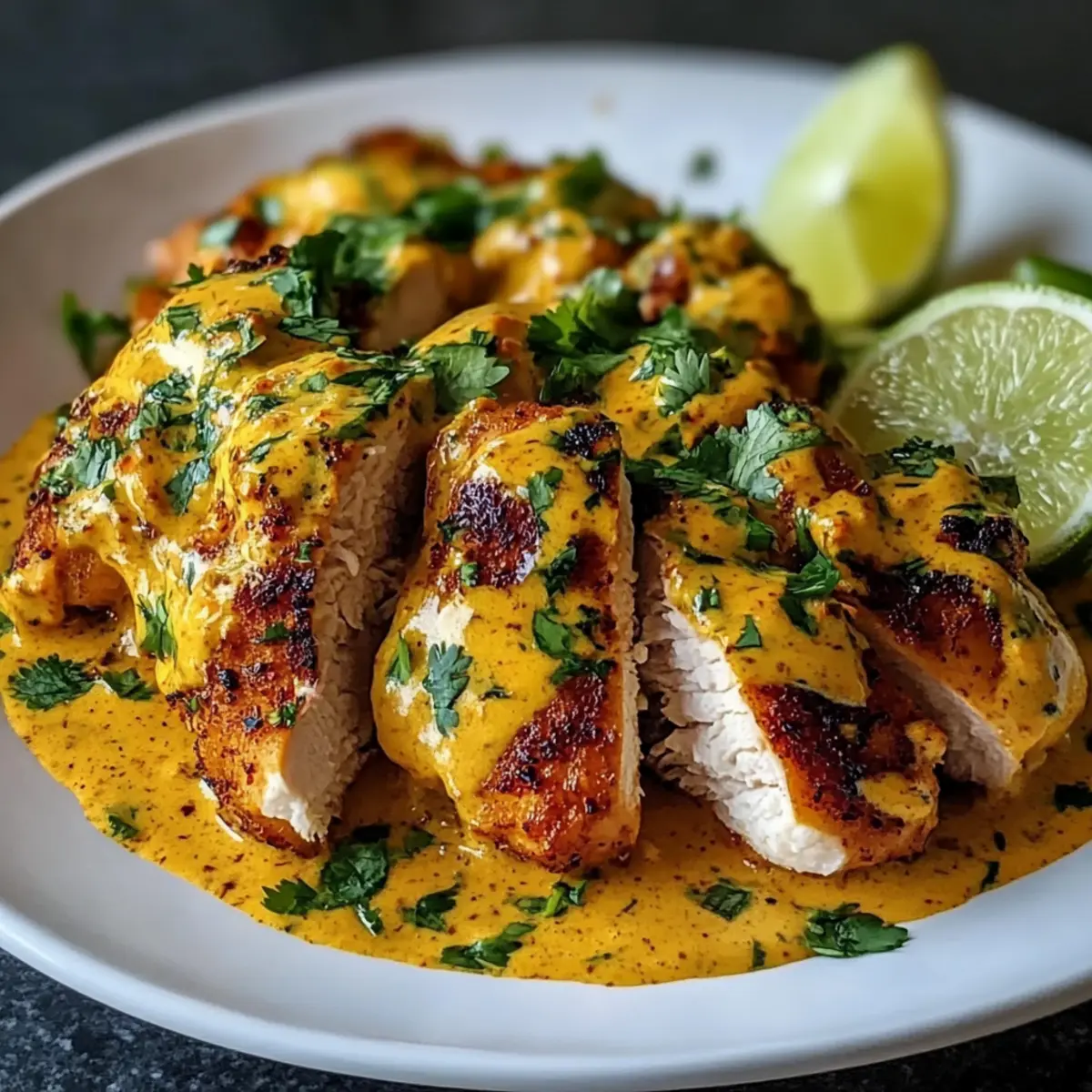 Spicy Brazilian Coconut Chicken