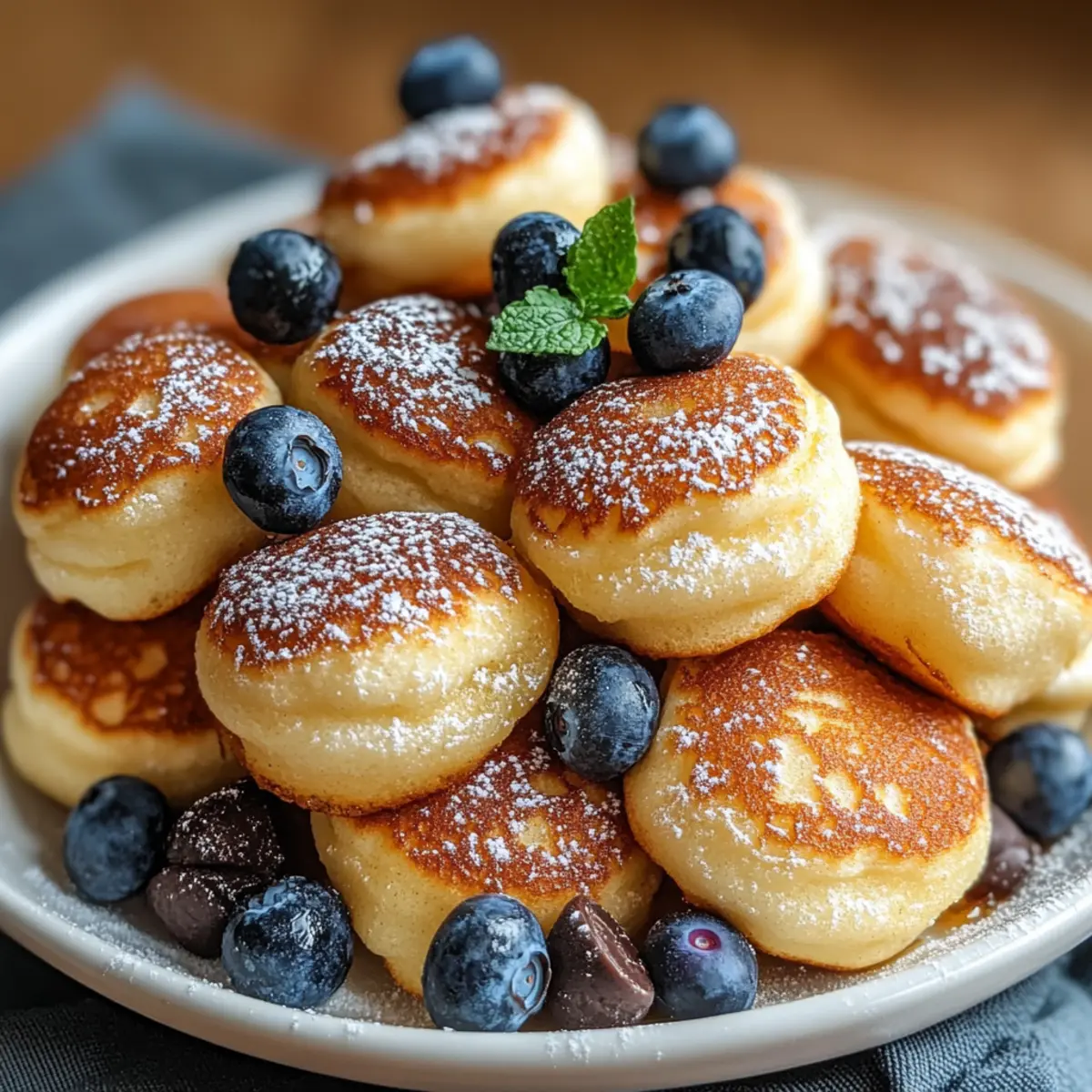Breakfast Pancake Poppers