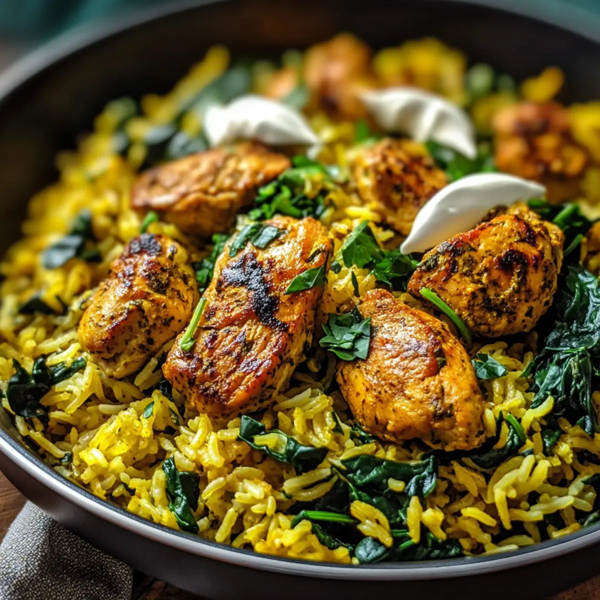 Anti-Inflammatory Turmeric Chicken & Rice