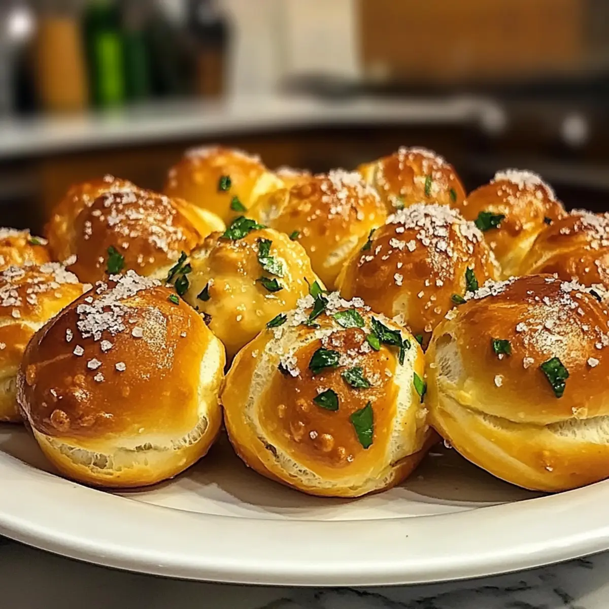 Jalapeño Cheddar Pretzel Bites