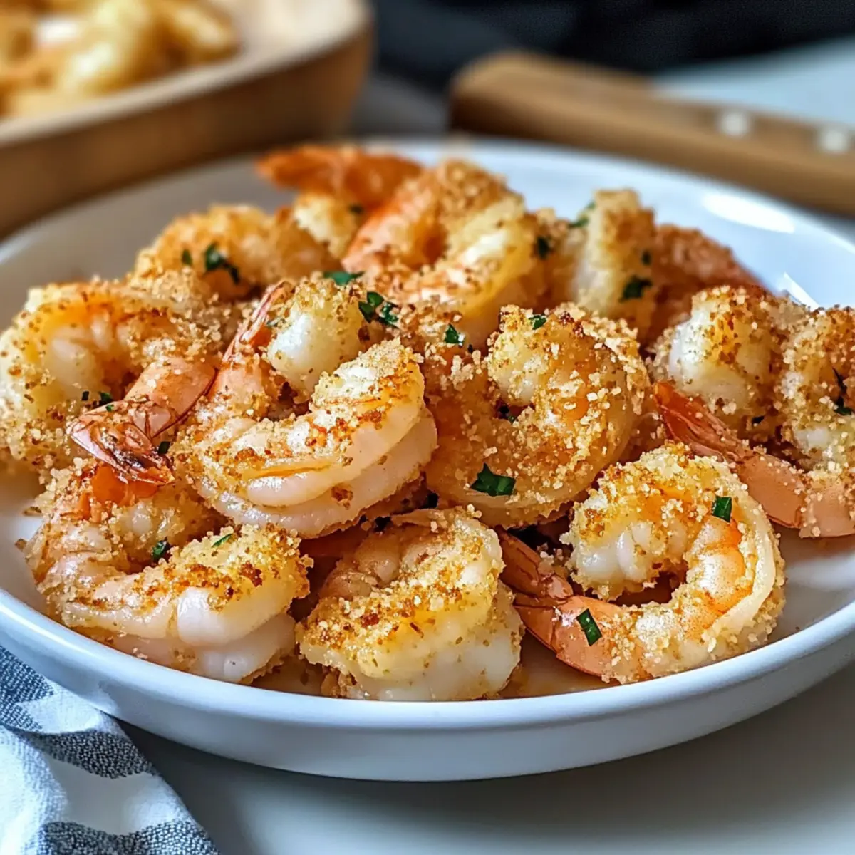 Magic Crispy Baked Shrimp