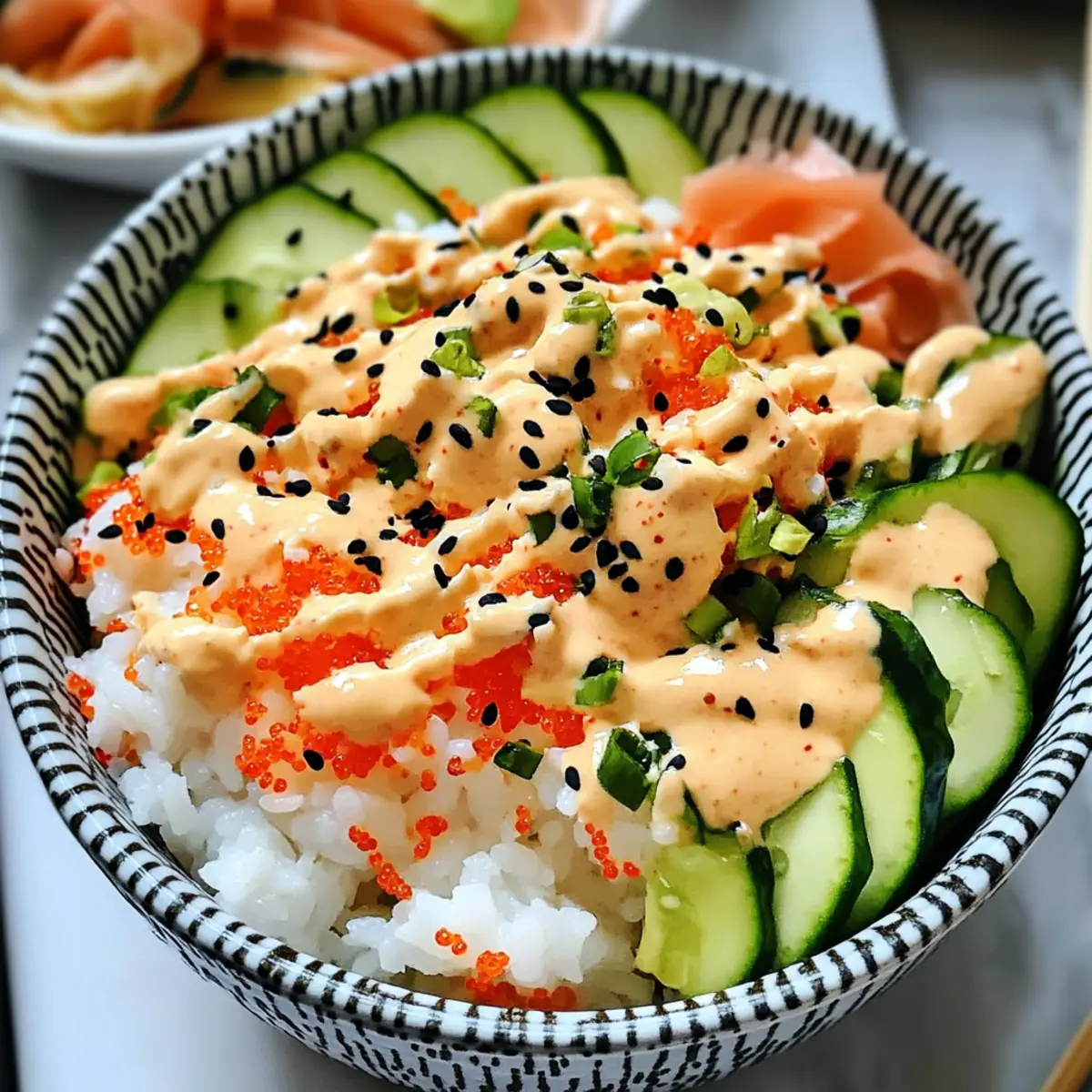 Easy California Roll Sushi Bowls