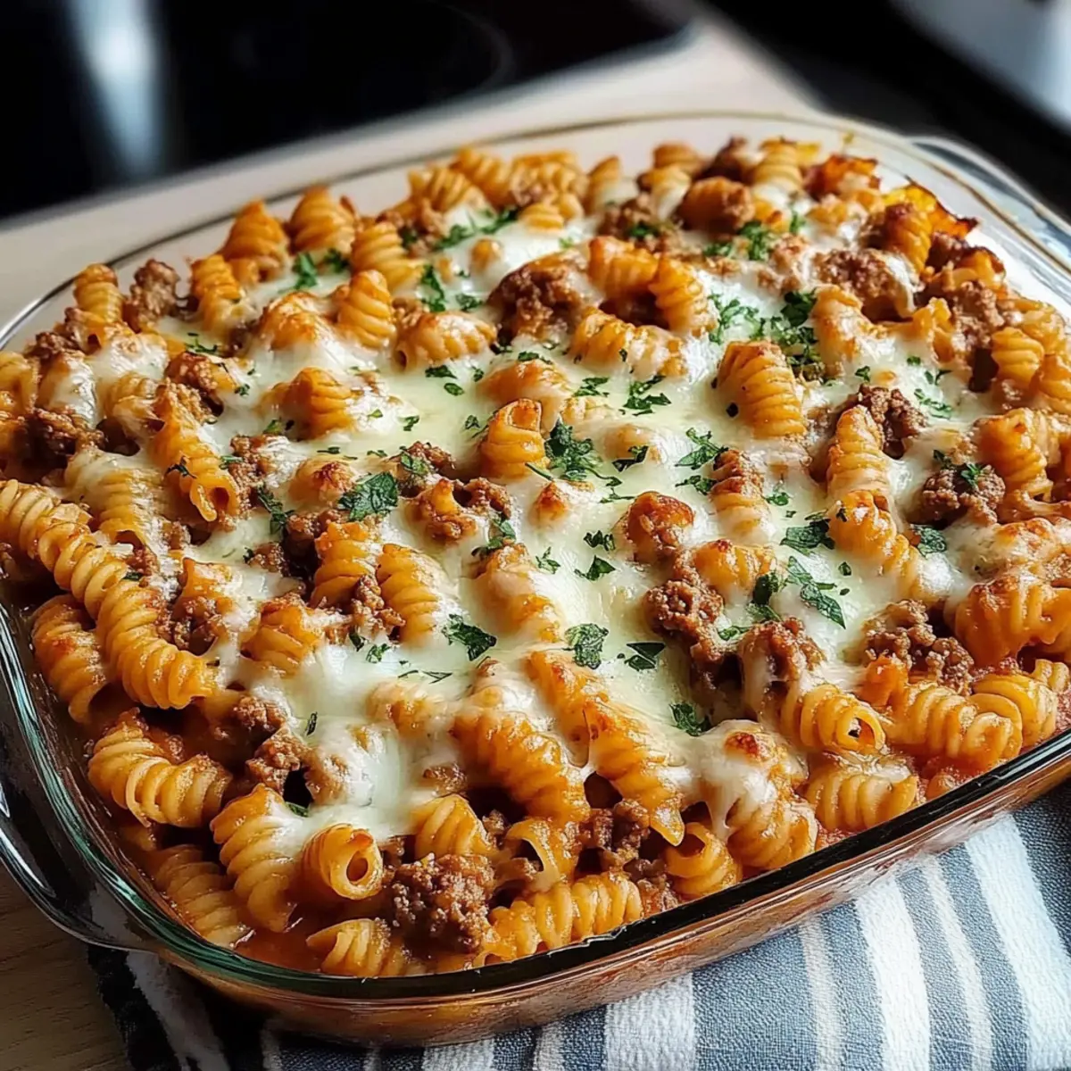 Cottage Cheese Protein Pasta Bake