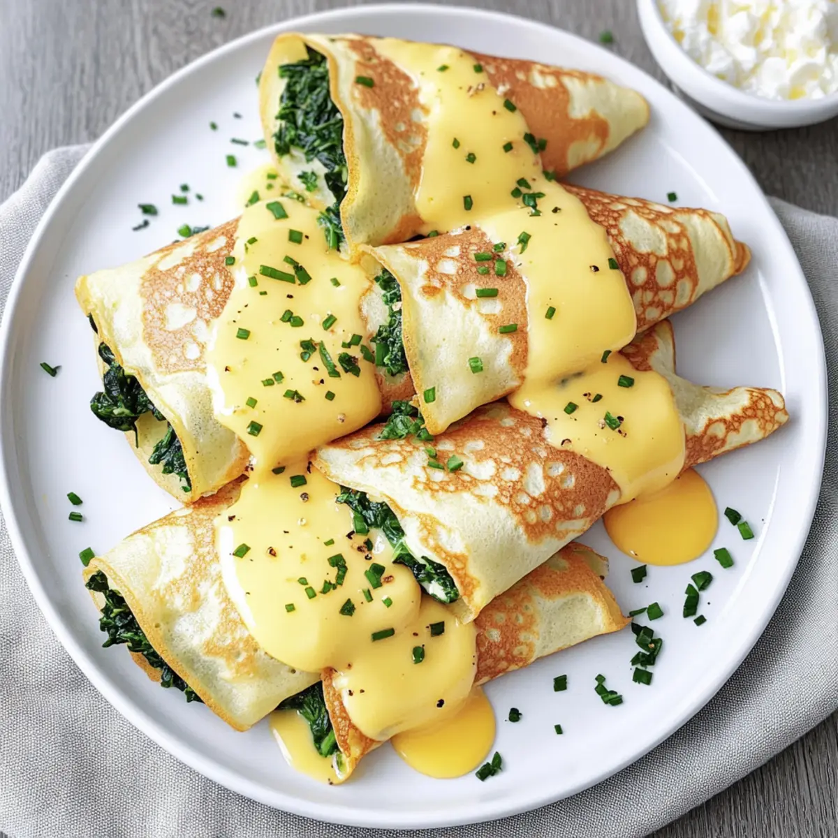 Savory Breakfast Crepes