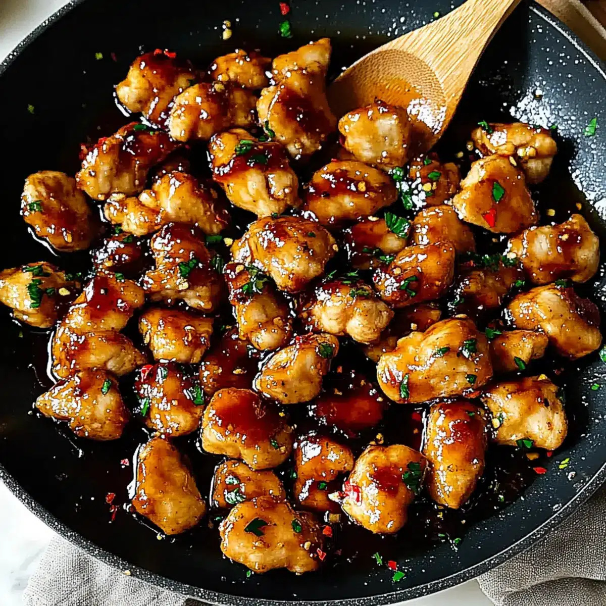 Honey Garlic Chicken Bites